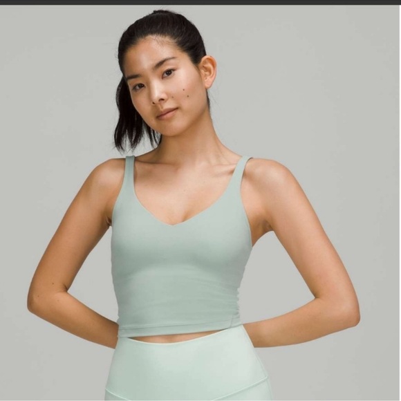 Lululemon Align Tank Top Sz 4 Silver Blue - Picture 1 of 9